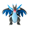 Authentic Pokemon center mega Charizard X plush +/- 42cm wide 2025